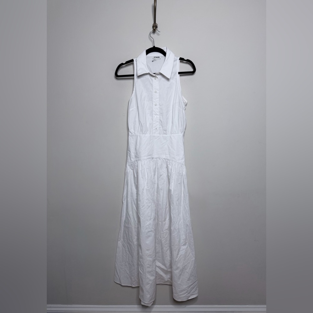 Staud Romy Dress in white - Picture 3 of 7